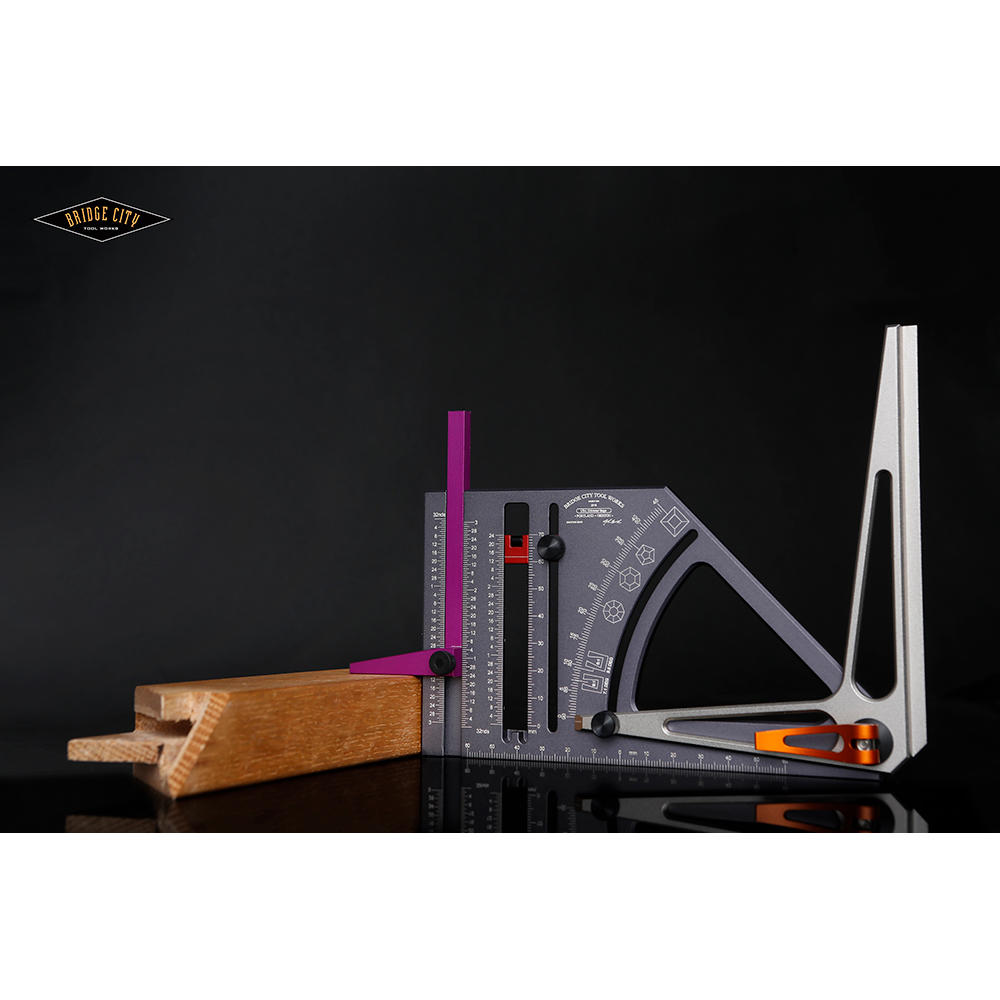 Bridge City UG-1 Universal-Winkelmesser, 90° Anschlag links Bridge City UG-1 Universal-Winkelmesser, 90° Anschlag links