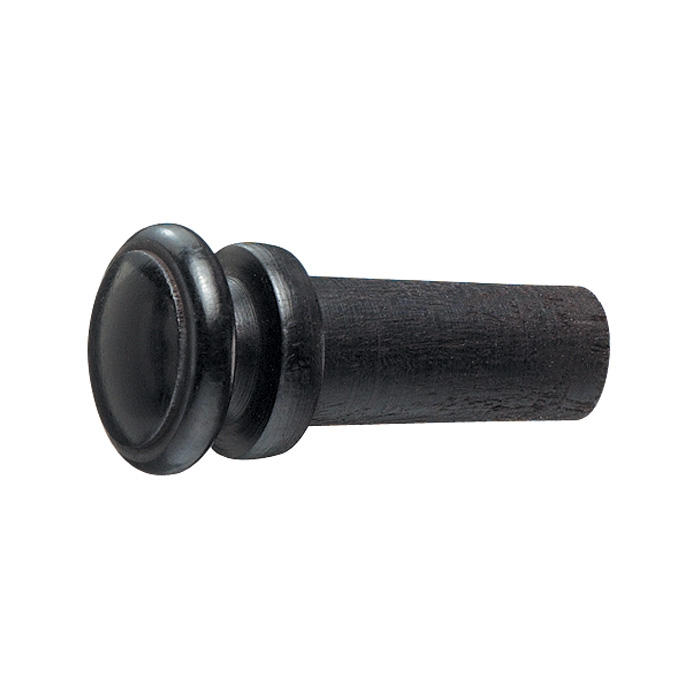 Endbutton, Ring, Ebony, Violin 4/4 – 3/4, Medium