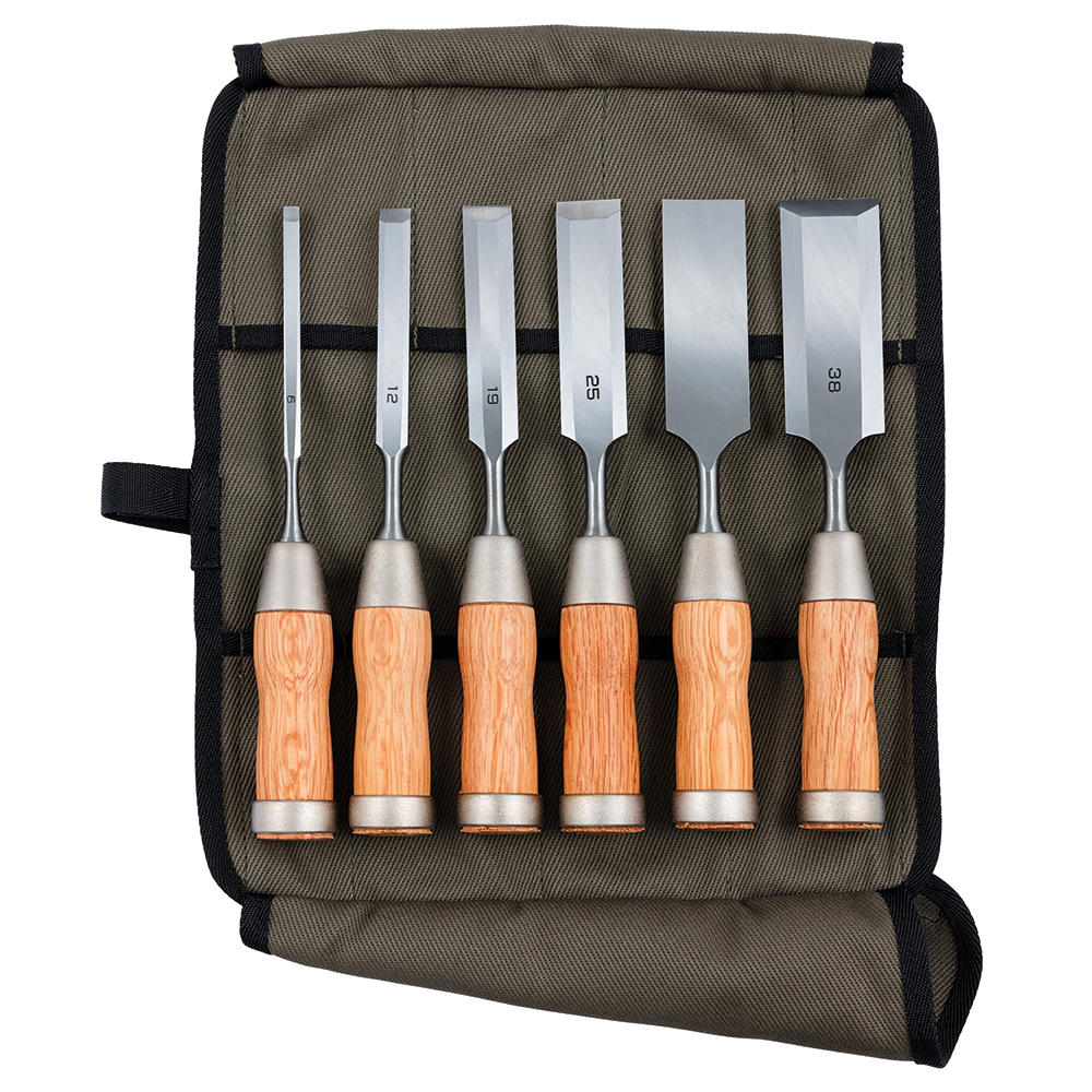 Hybrid Chisels with Long Blades, 6-Piece Set