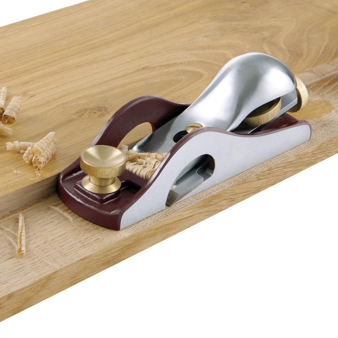 DICTUM® Plane Set with Smoothing Plane No. 4½ and Rabbet Block Plane, SK4 Blades