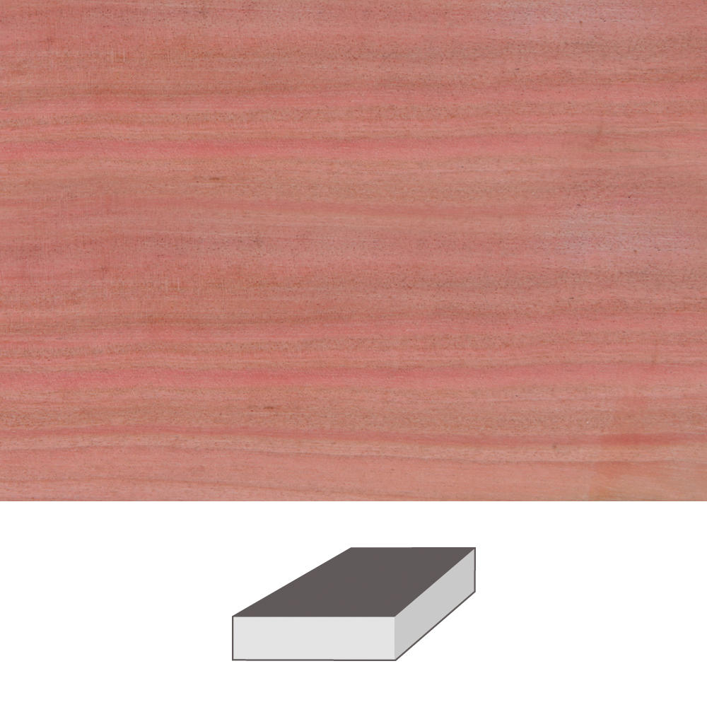 Pink Ivory, 125 x 125 x 50 mm