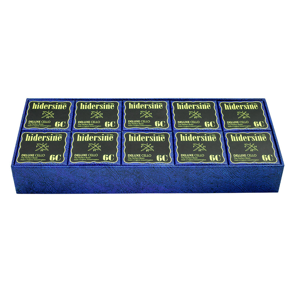 Hidersine® Deluxe Rosin 6C, Cello, 10 pieces