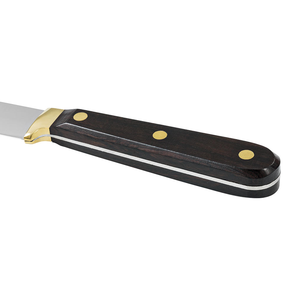 Rustic Cutlery, Ebony, Buckels Table Knife with Serrated Edge