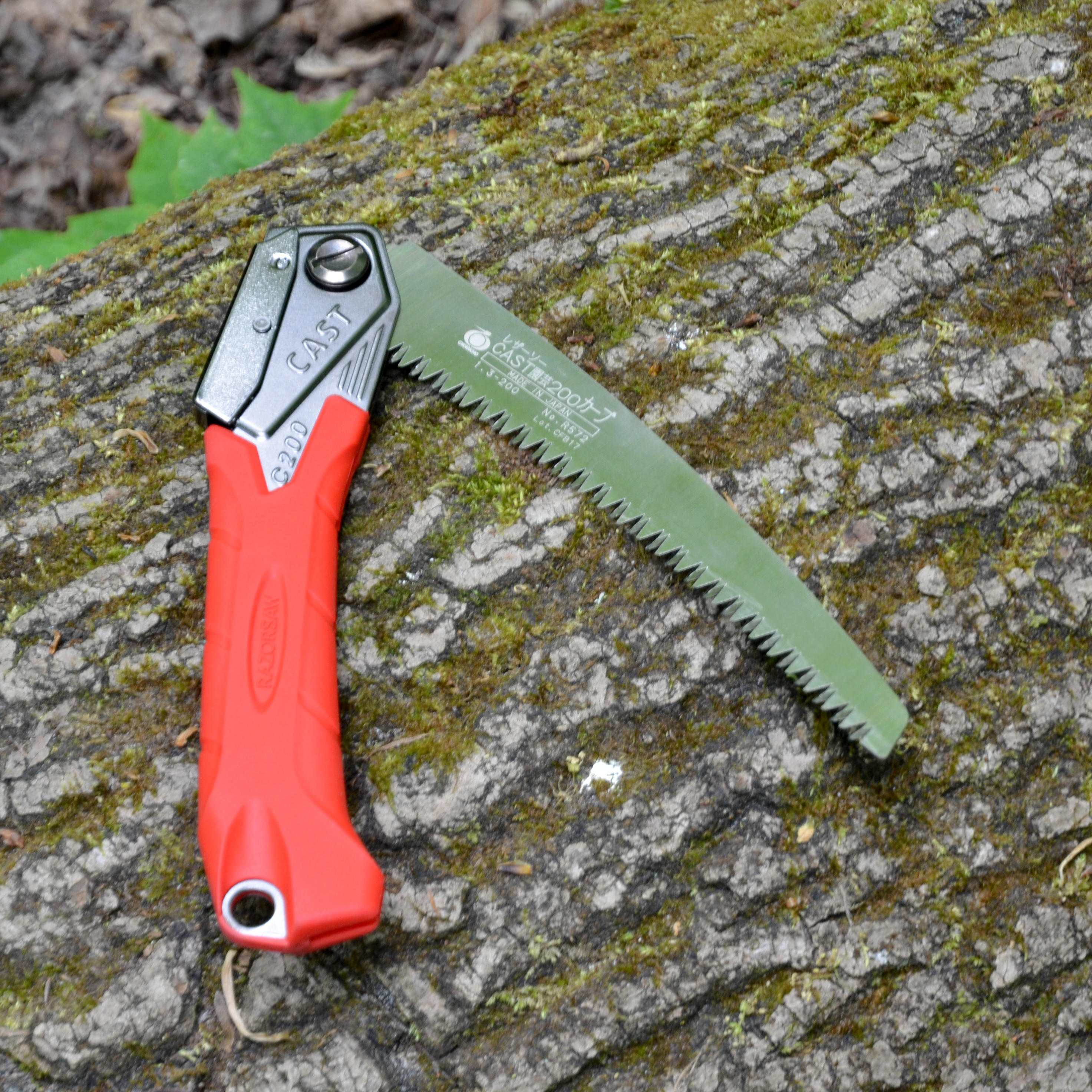 Scie pliante RAZORSAW CAST 200 » Gardening «, denture courbée