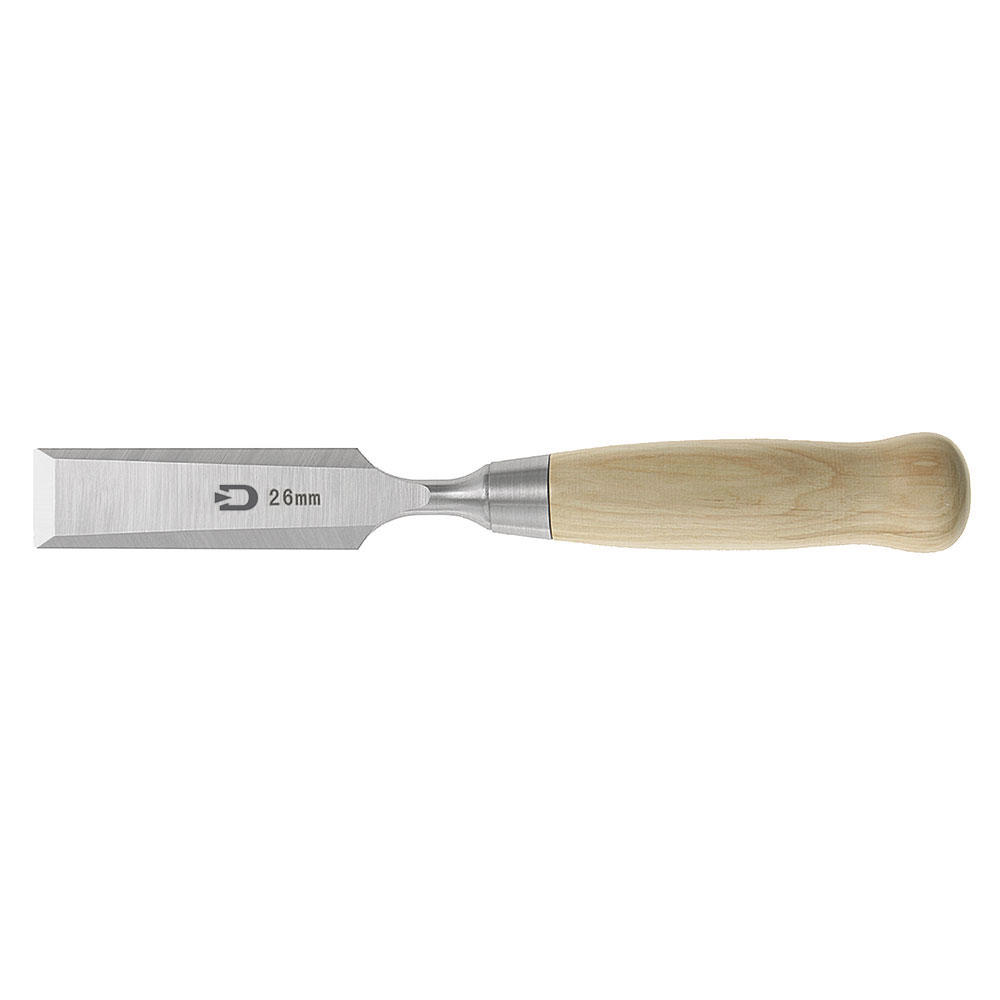 Ciseau à bois DICTUM®, forme courte, largeur de lame 26 mm