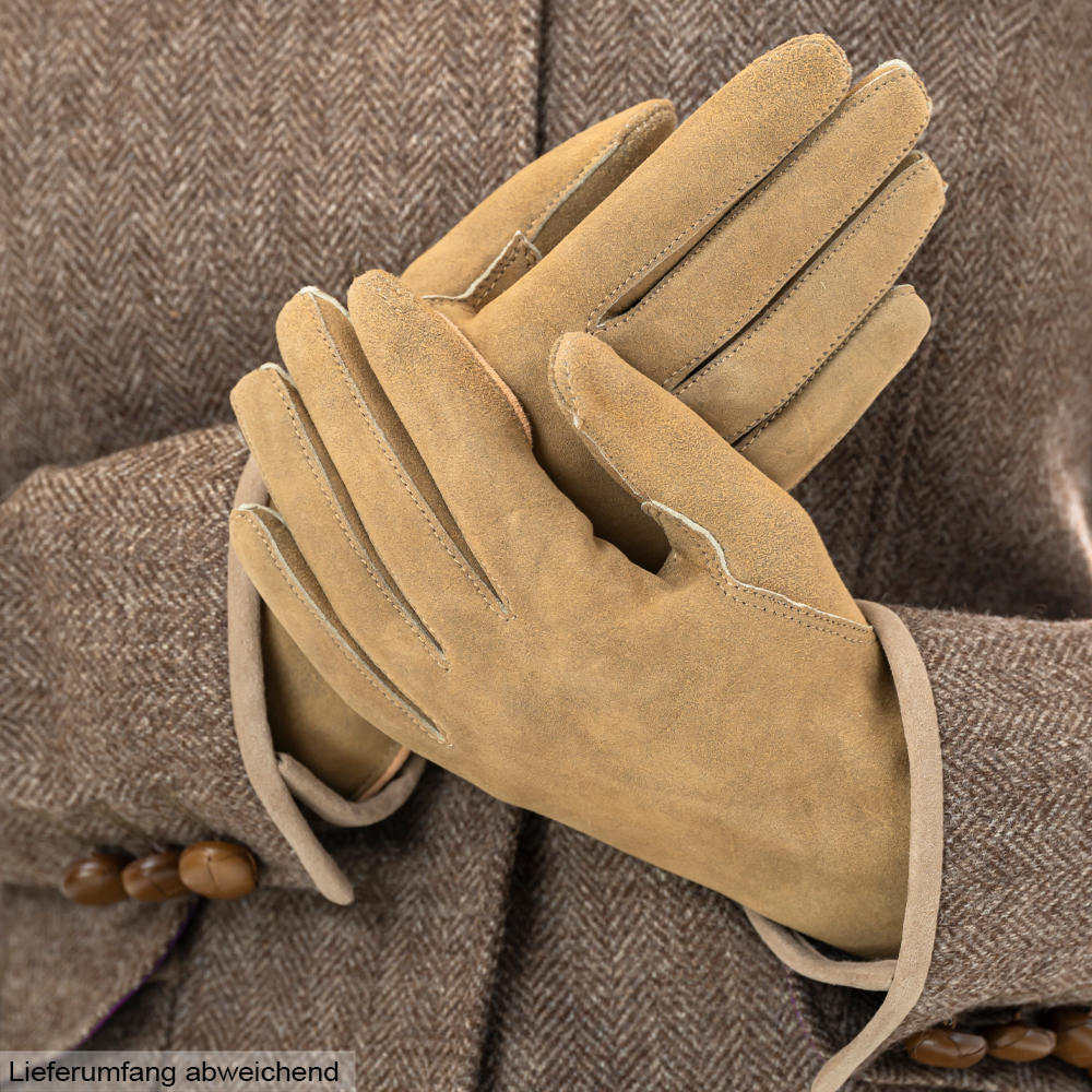 Gants de tir femme BOZEN, velours de chèvre, sans doublure