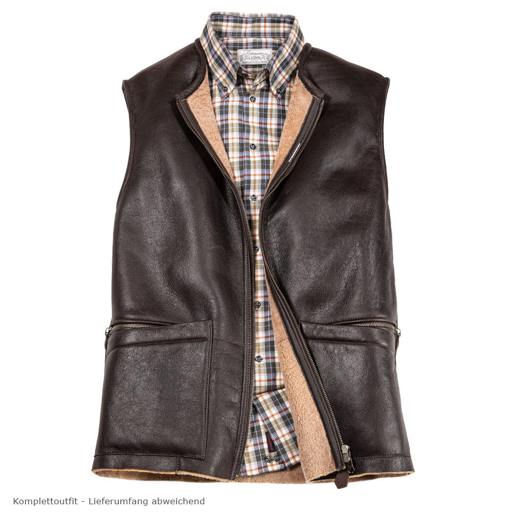 »Robin« Men’s Vest, Lambskin