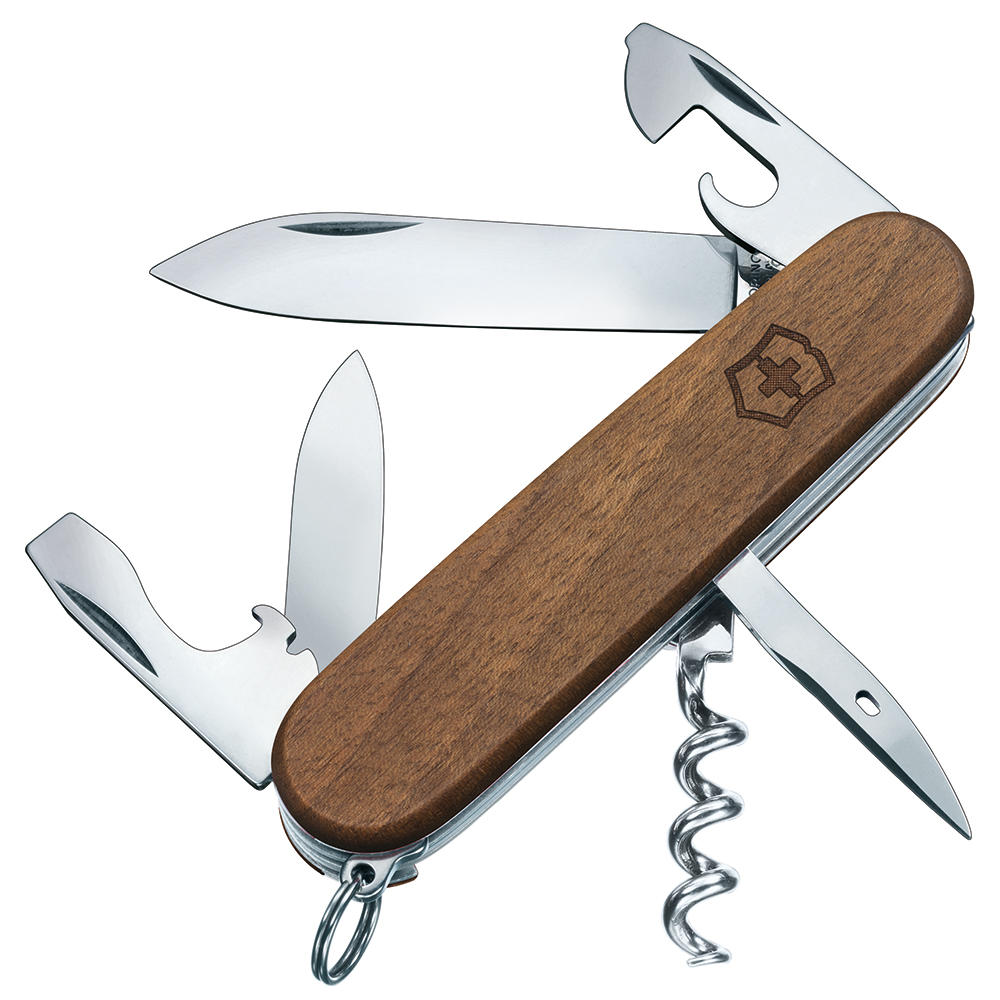 Victorinox® Folding Knife, Spartan Wood