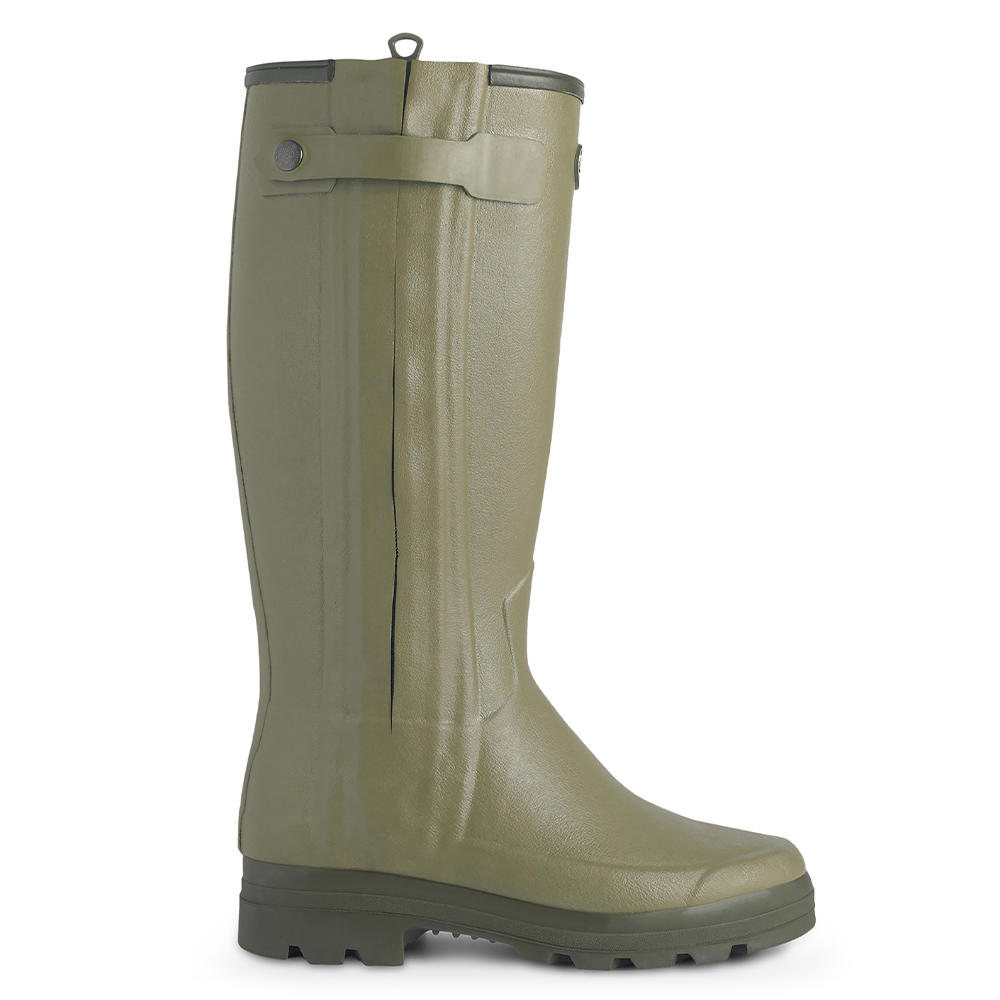 Le Chameau »Chasseur« Men's Rubber Boots, Neoprene Lining