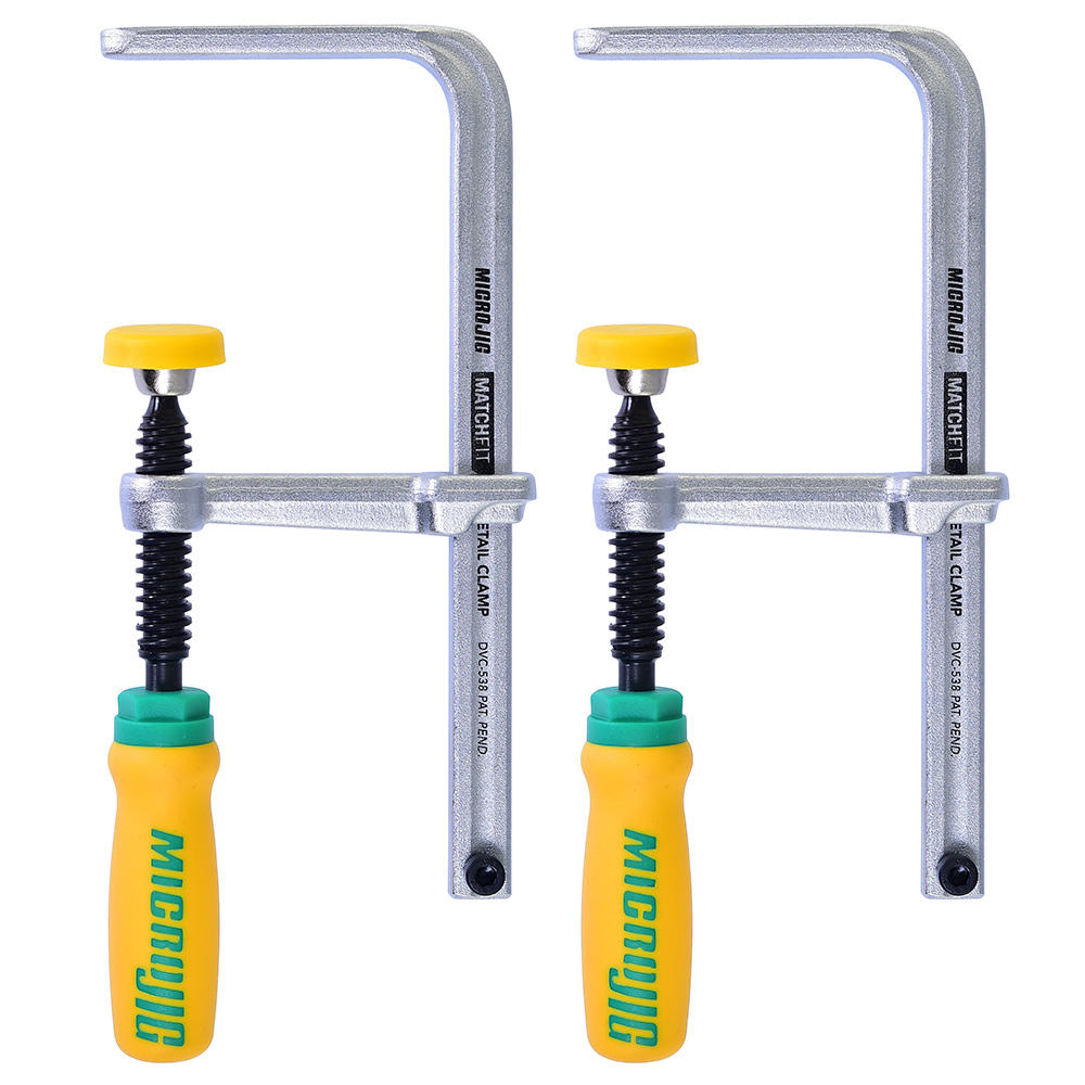 MATCHFIT™ Schwalbenschwanz-Schraubzwingen, 2 Stück MATCHFIT™ Schwalbenschwanz-Schraubzwingen, 2 Stück