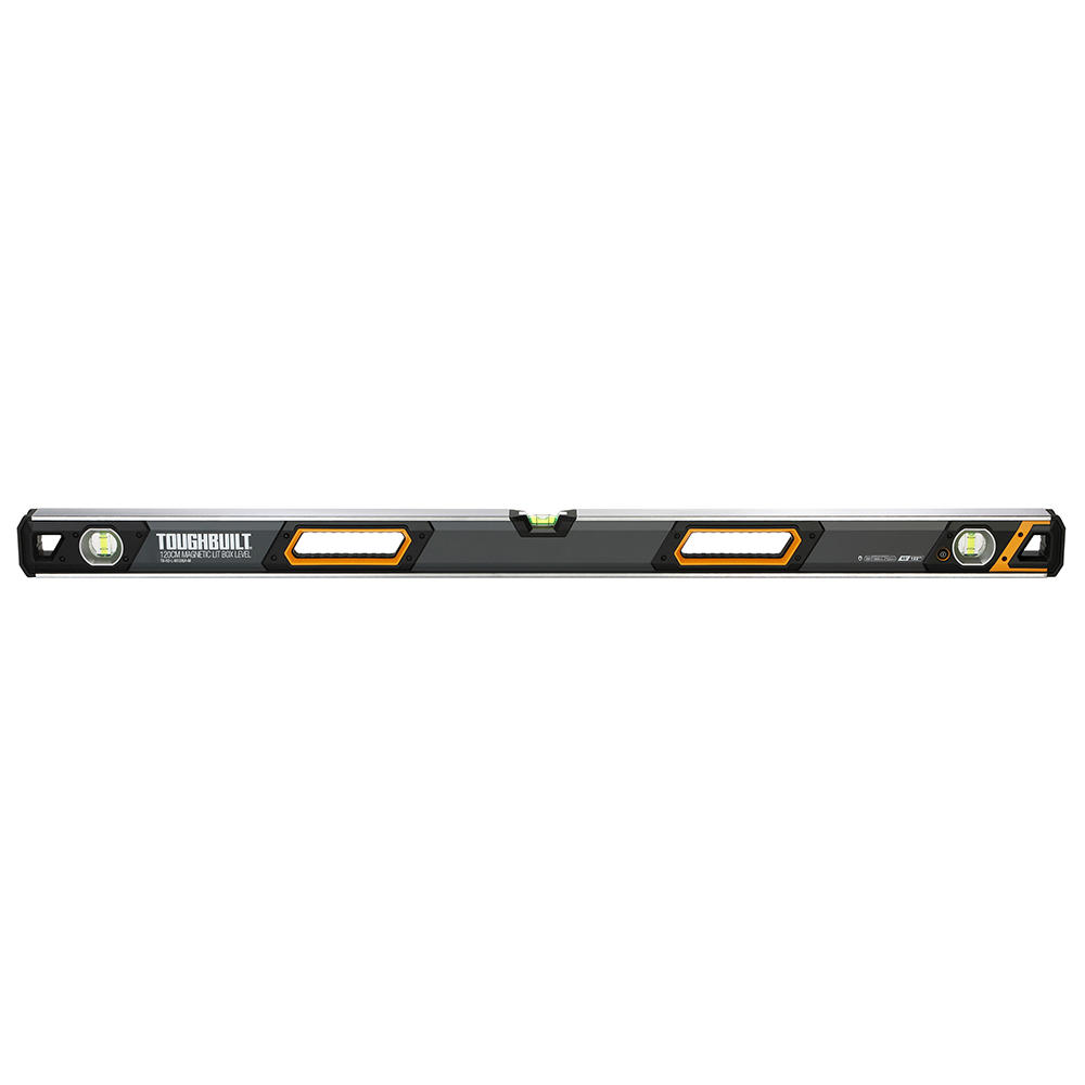 Livella magnetica a bolla con illuminazione ToughBuilt®, 120 cm