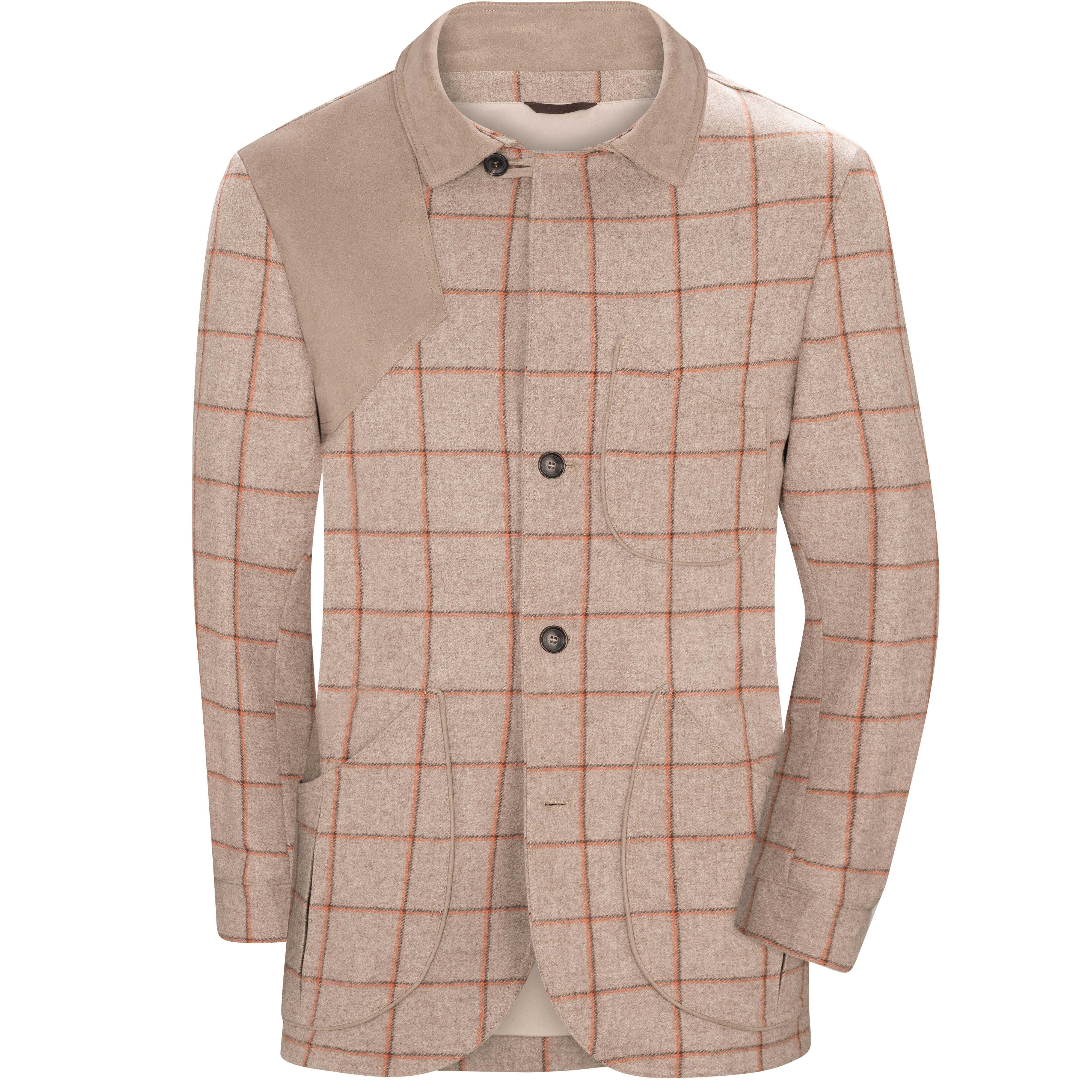 Veste de tir pour homme The GunDog Affair » Mersey «, beige/orange