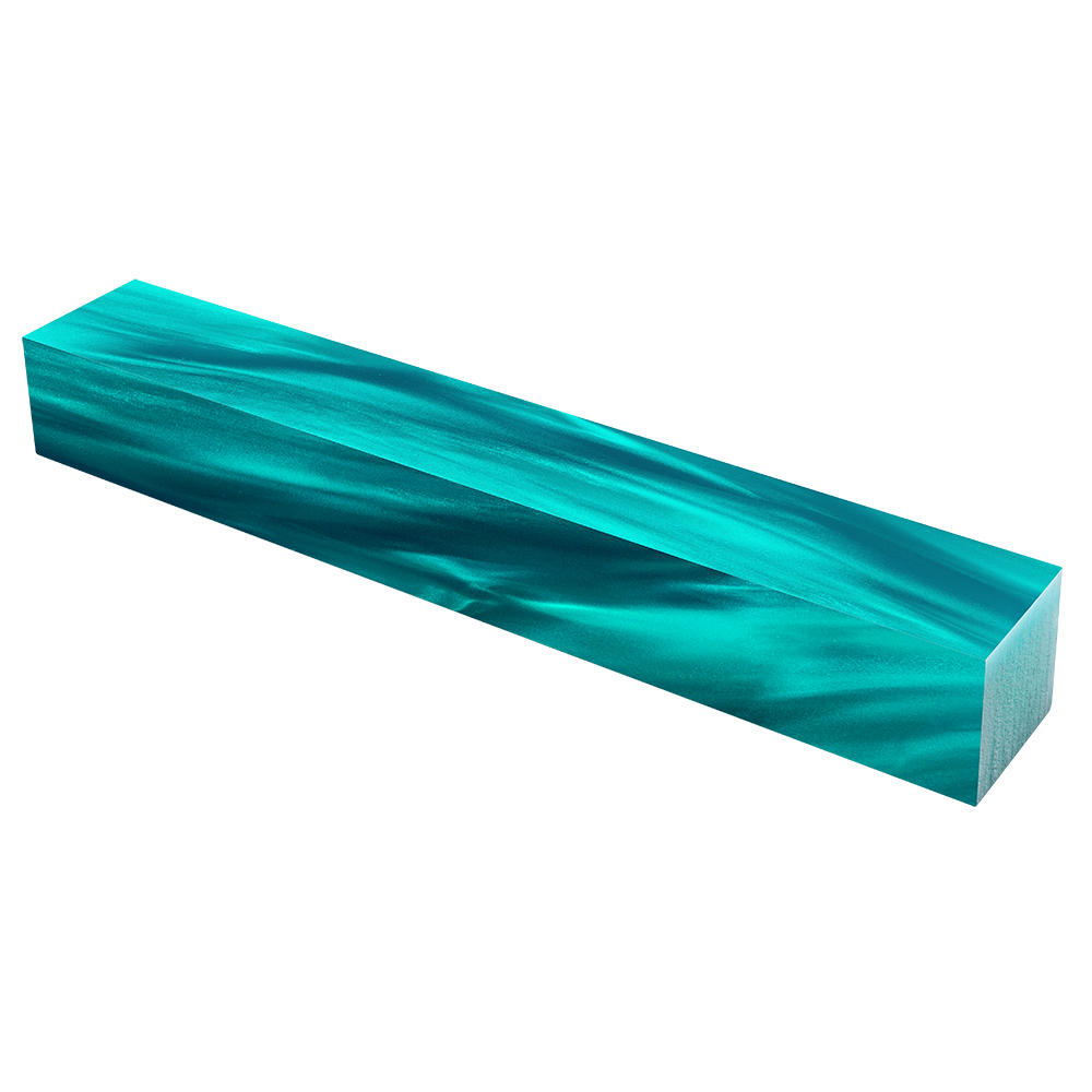 Acryl Pen Blank, türkis Perlglanz