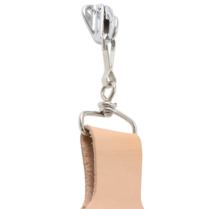 Lanière de cuir à rasoir, largeur 40 mm