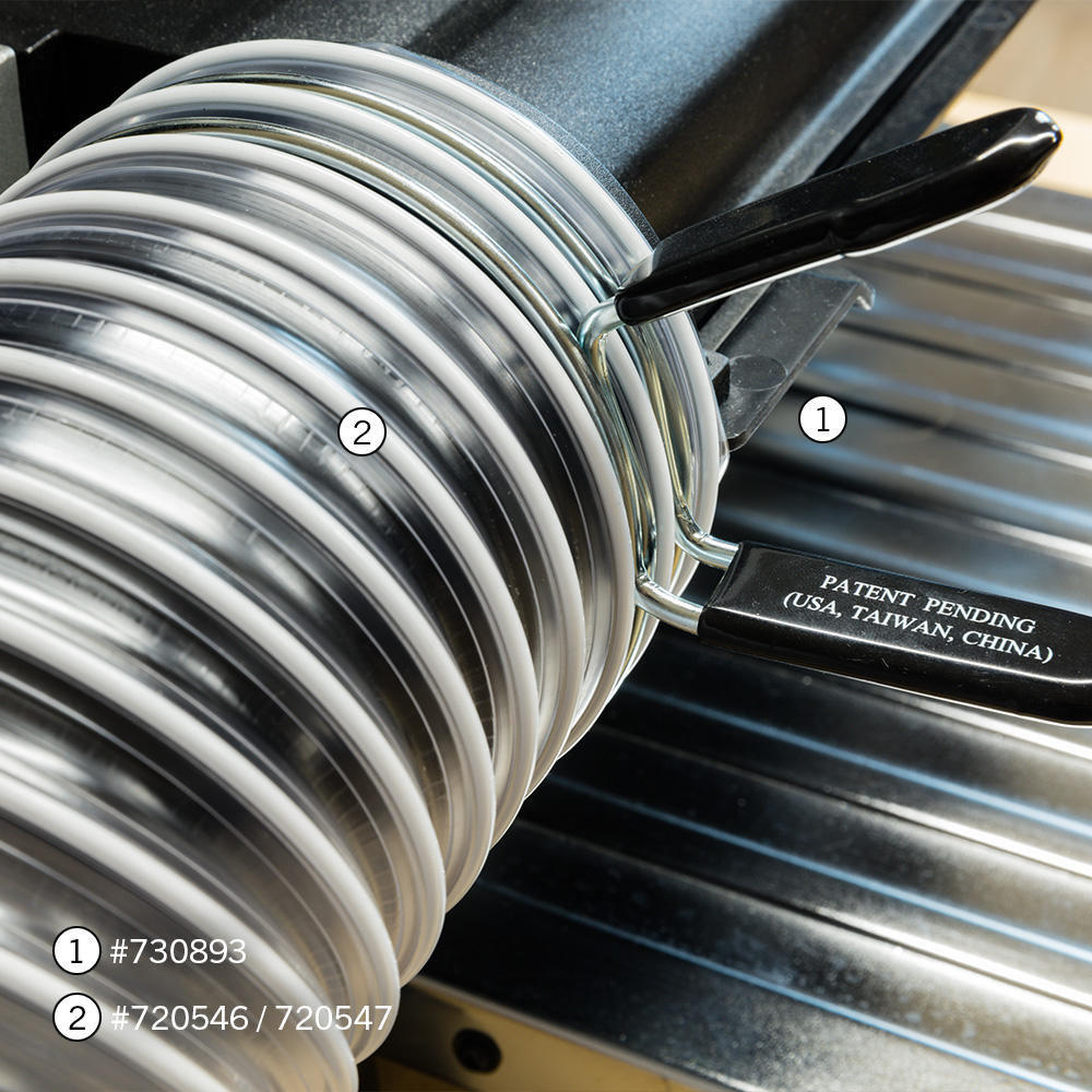 Wire Spring Hose Clamps, Ø 63 mm, 2-piece Set