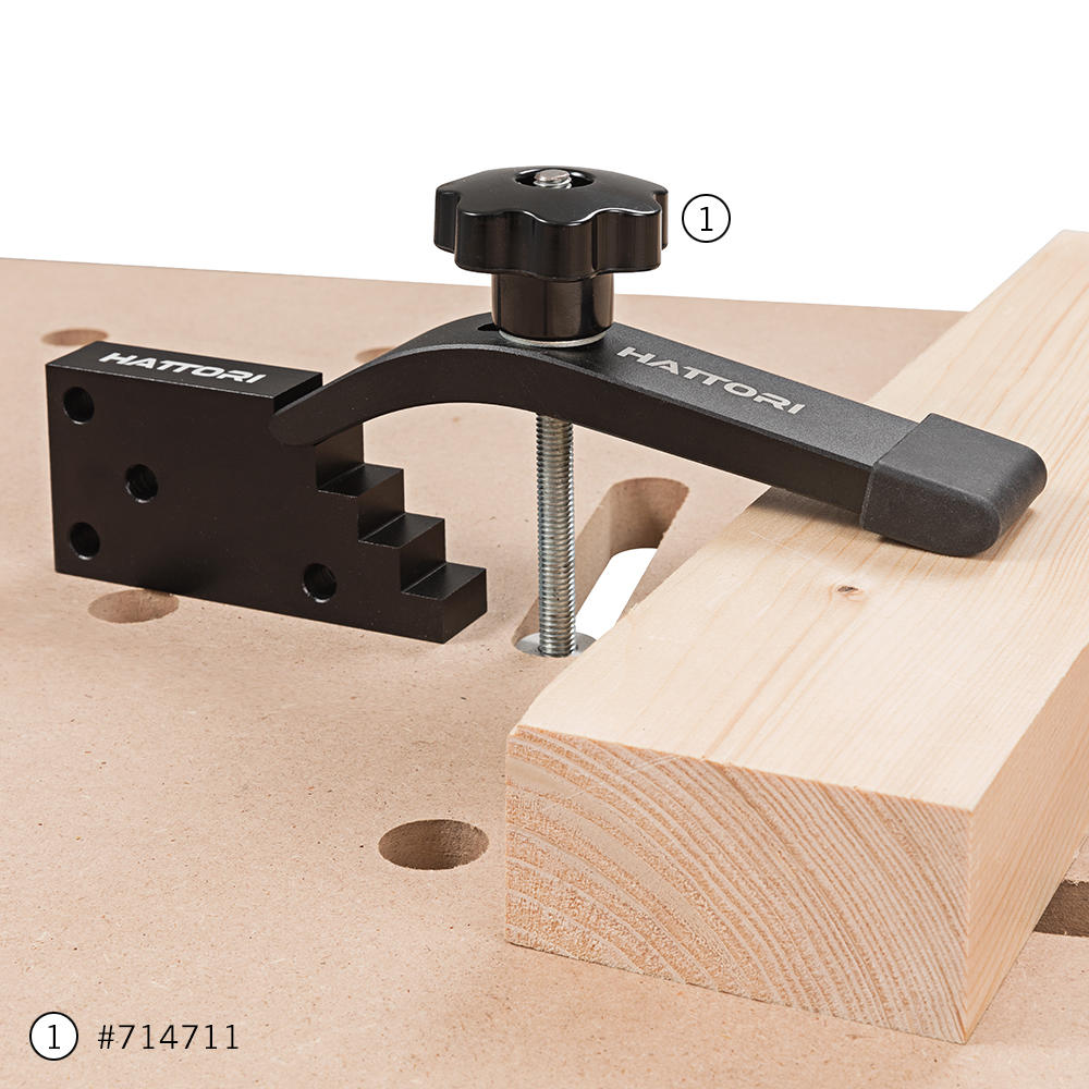 Bloc de serrage et de positionnement Hattori® 50 x 100 mm