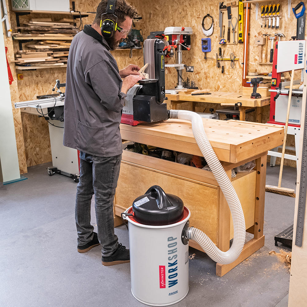 Axminster Spänesauger  Workshop AW50E