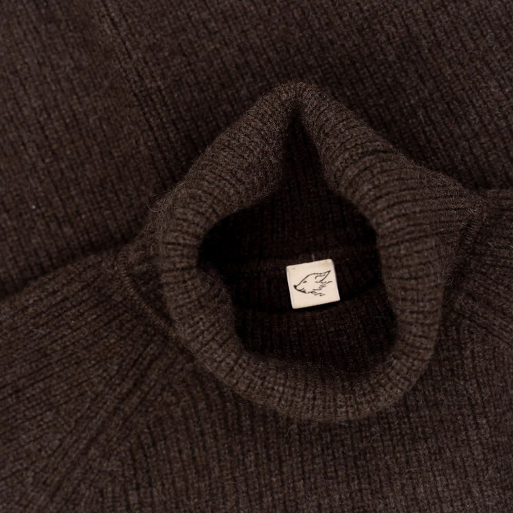 Turtleneck Sweater, Yak Wool