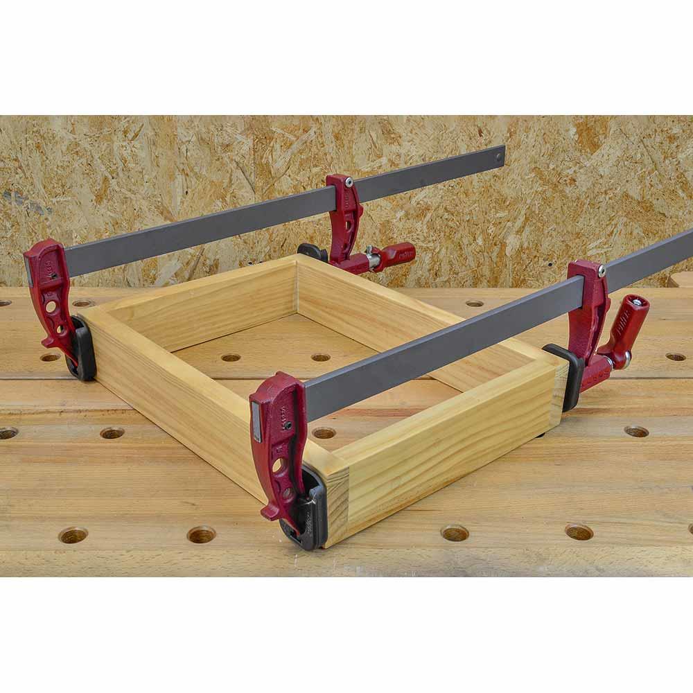Piher® Maxi-E Hochleistungsschraubzwinge, Ausladung 85 mm, Spannweite 200 mm