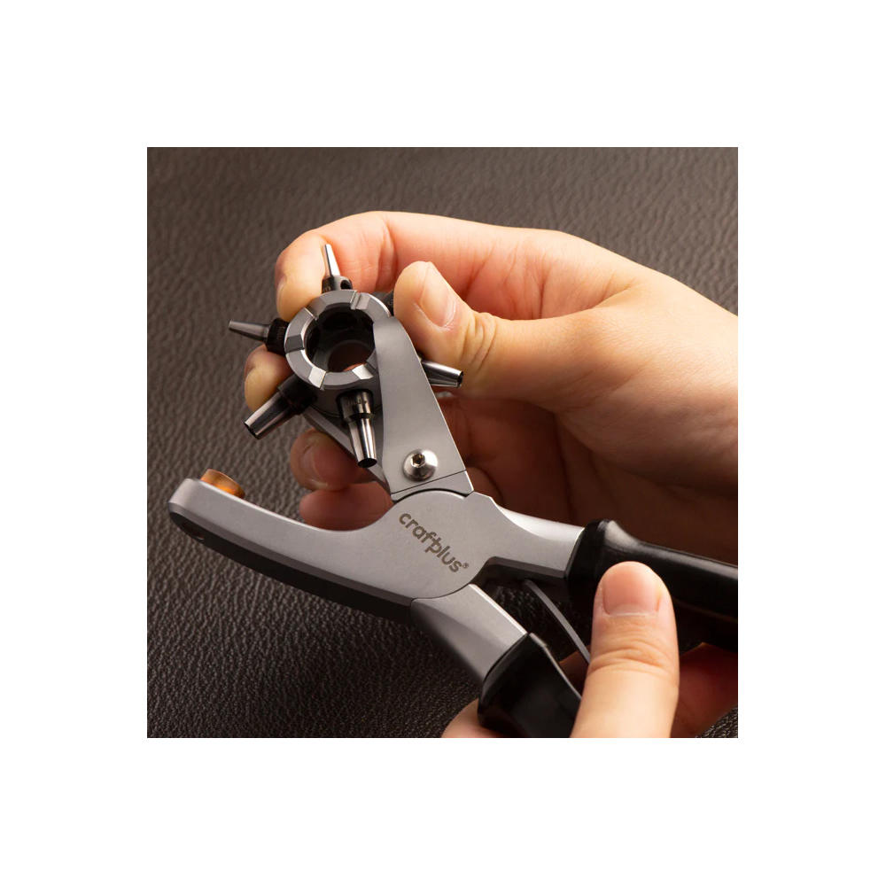 Pince emporte pièce revolver Craftplus® - composants interchangeables