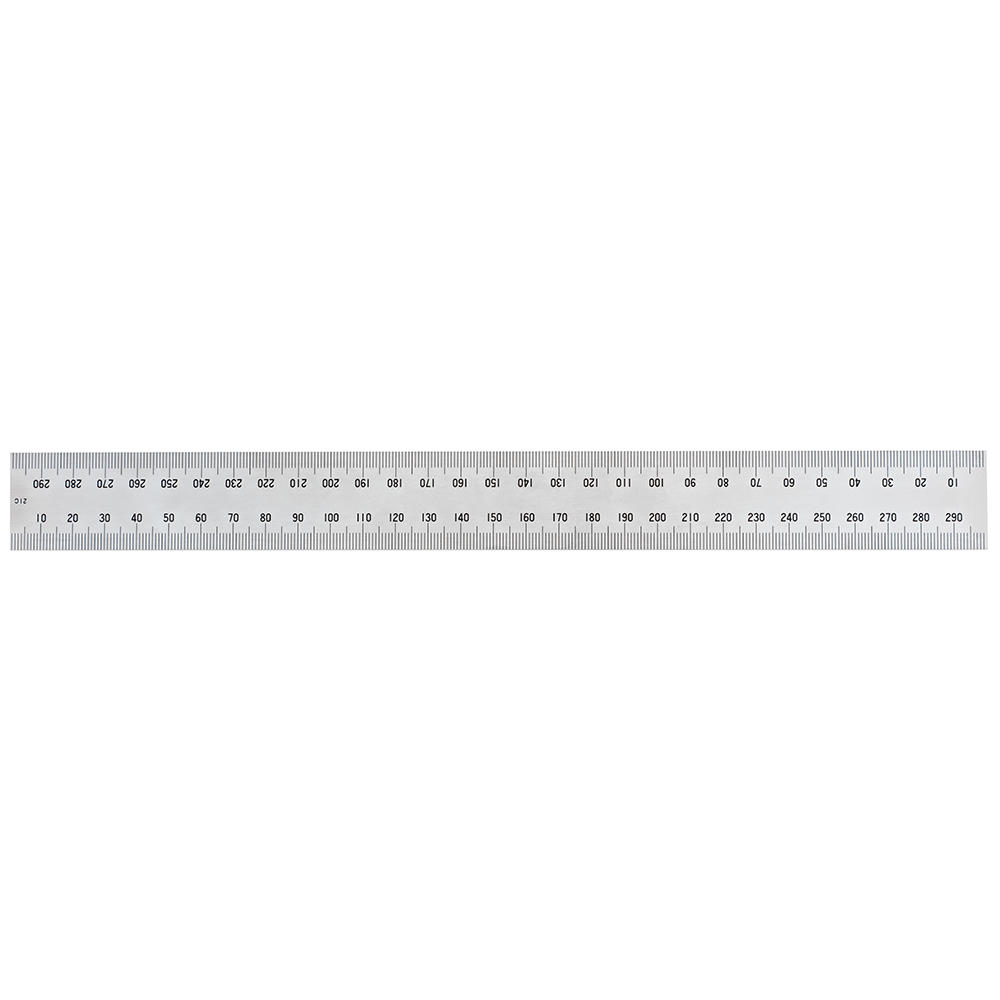 Shinwa® Präzisionslineal mit bündigem Abschluss, 300 mm