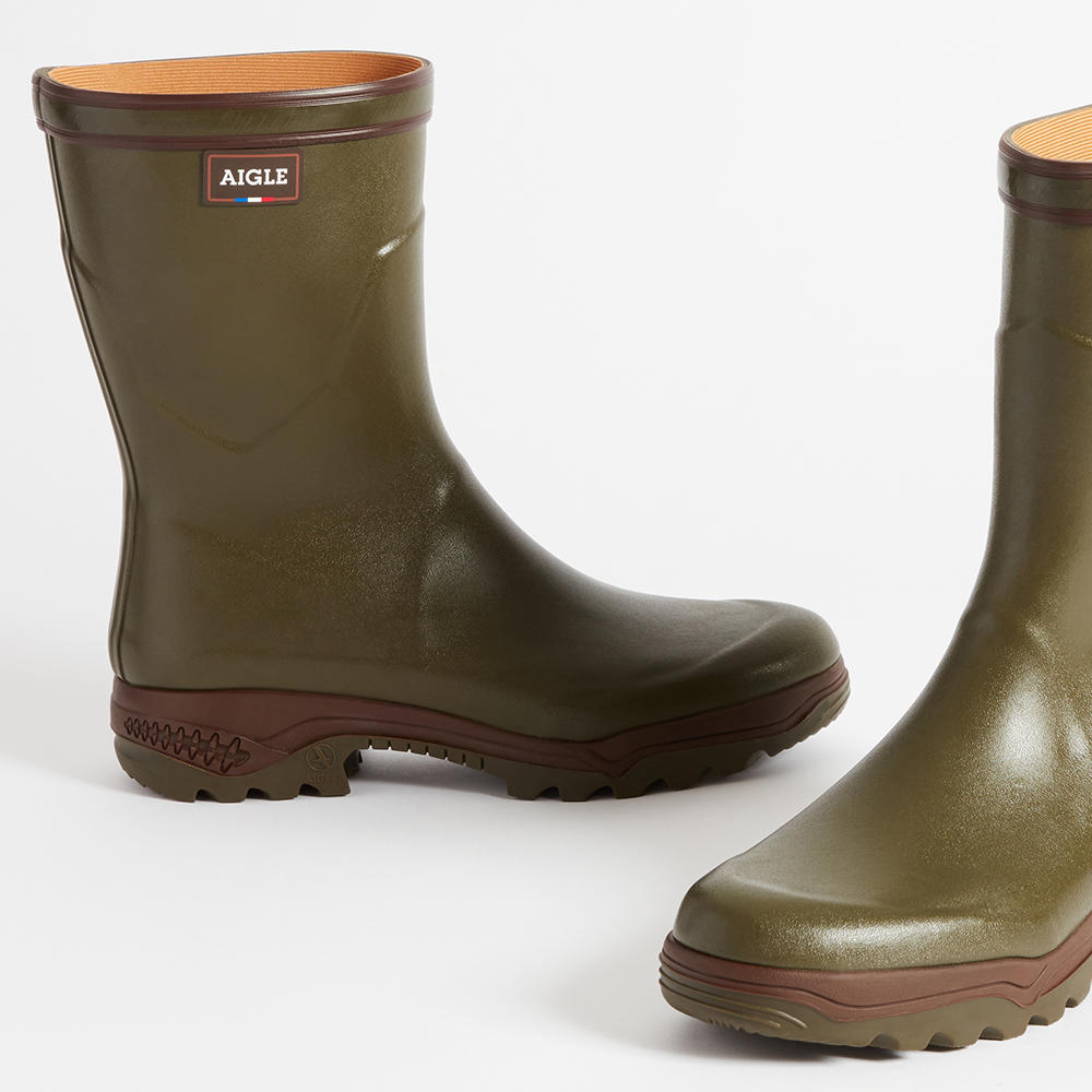 Aigle Gummistiefeletten Parcours 2 Bottillon, kaki