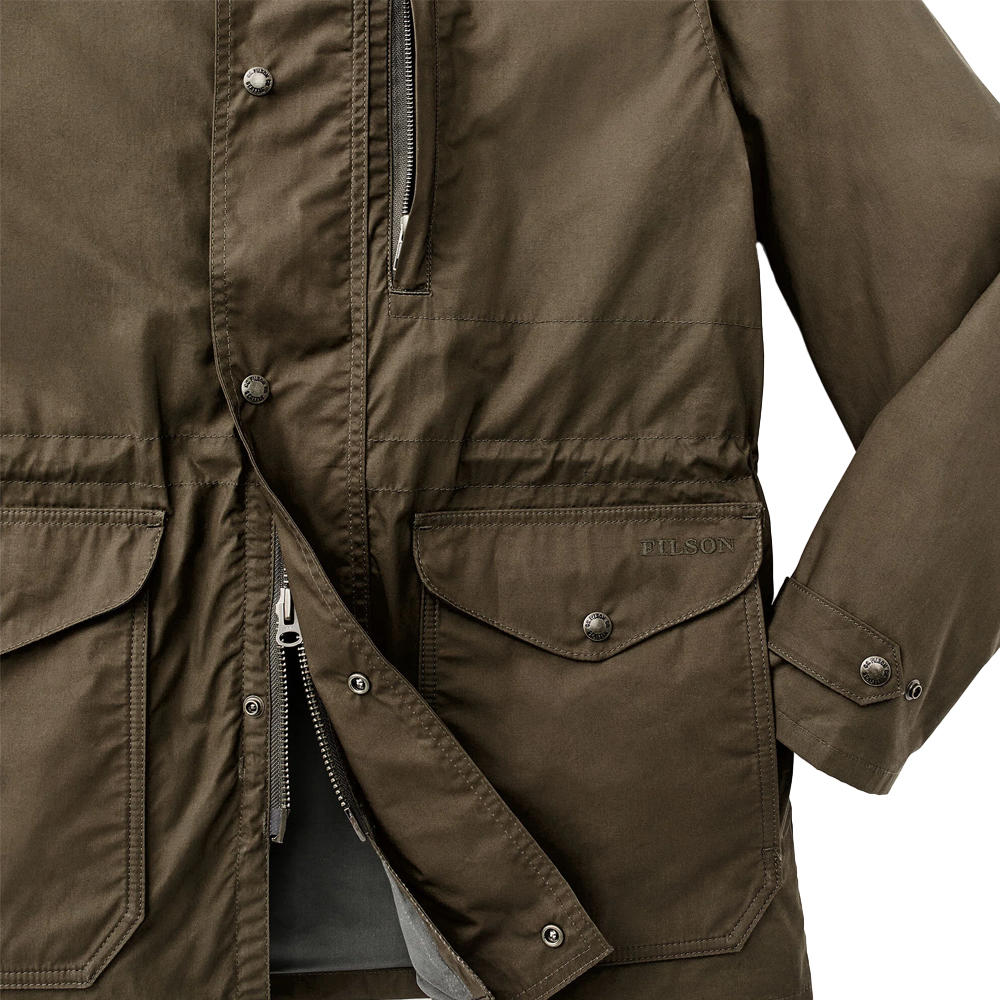 Filson Ranger Mile Markler Coat, burnt olive, M