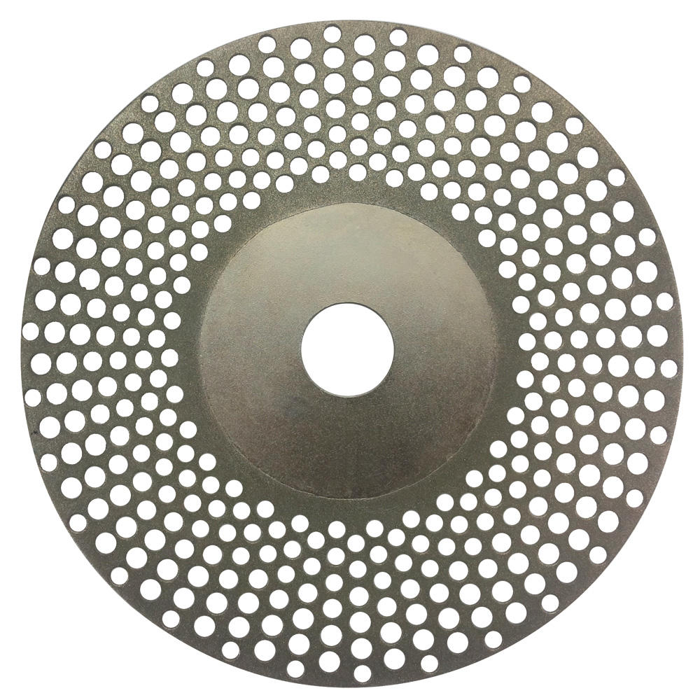 Diamond look-through grinding wheel D126