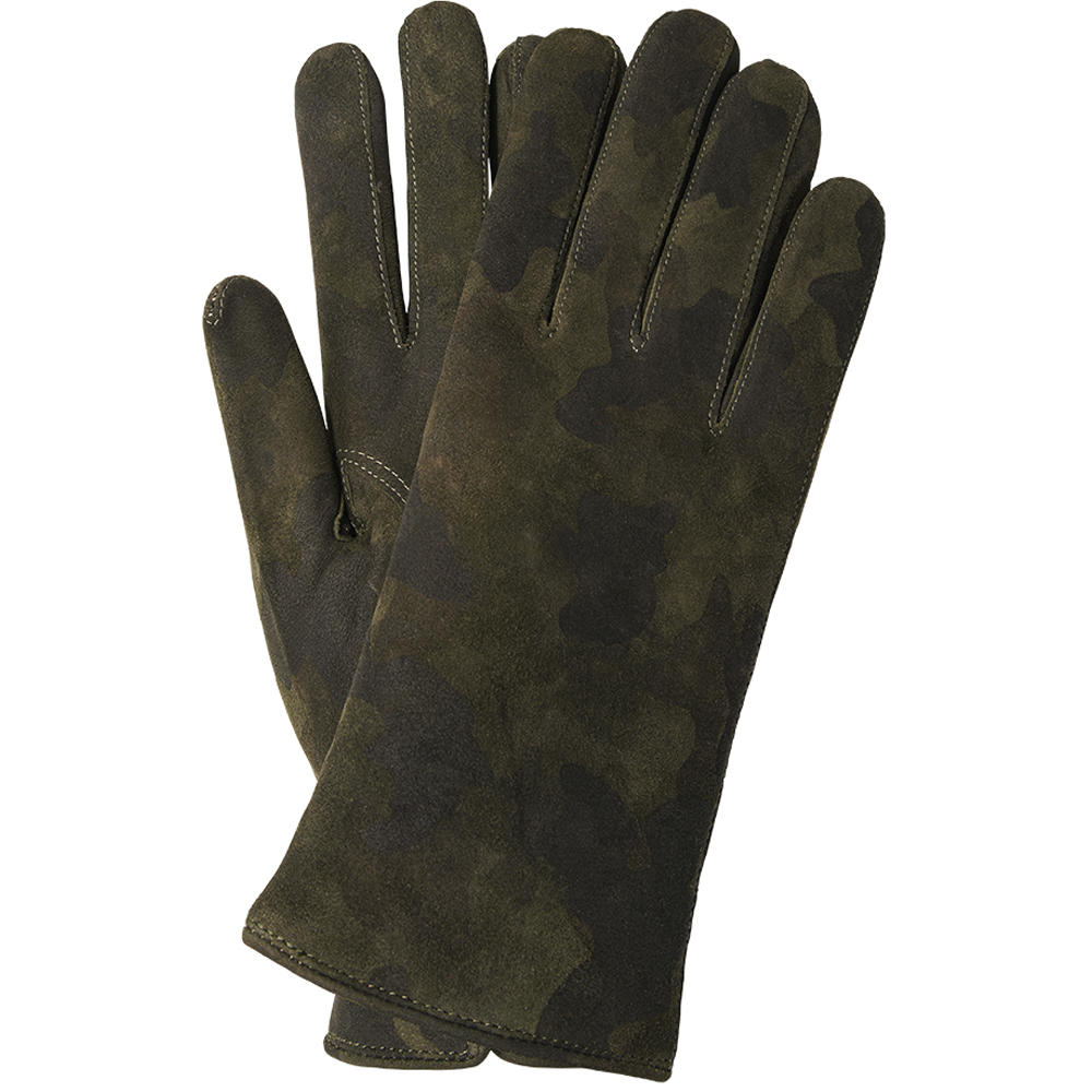 TERNI Ladies Gloves, Goat Suede, Cashmere Lining