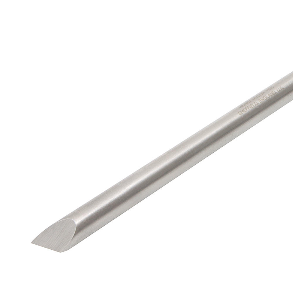 Ciseau plat Henry Taylor®, section ronde, Diamic