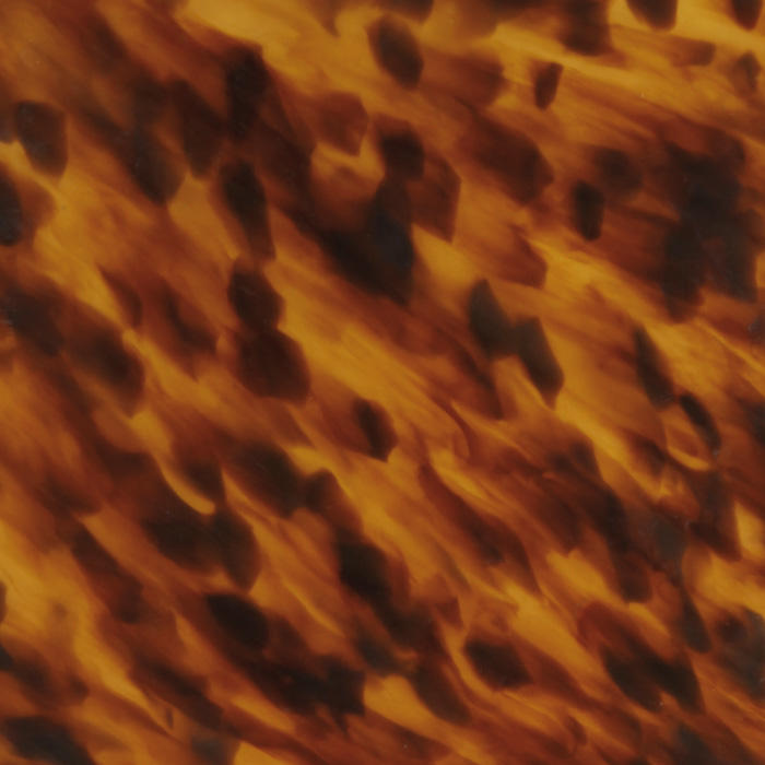 Imitation Tortoise Shell Sheets, Yellow with Brown Pattern