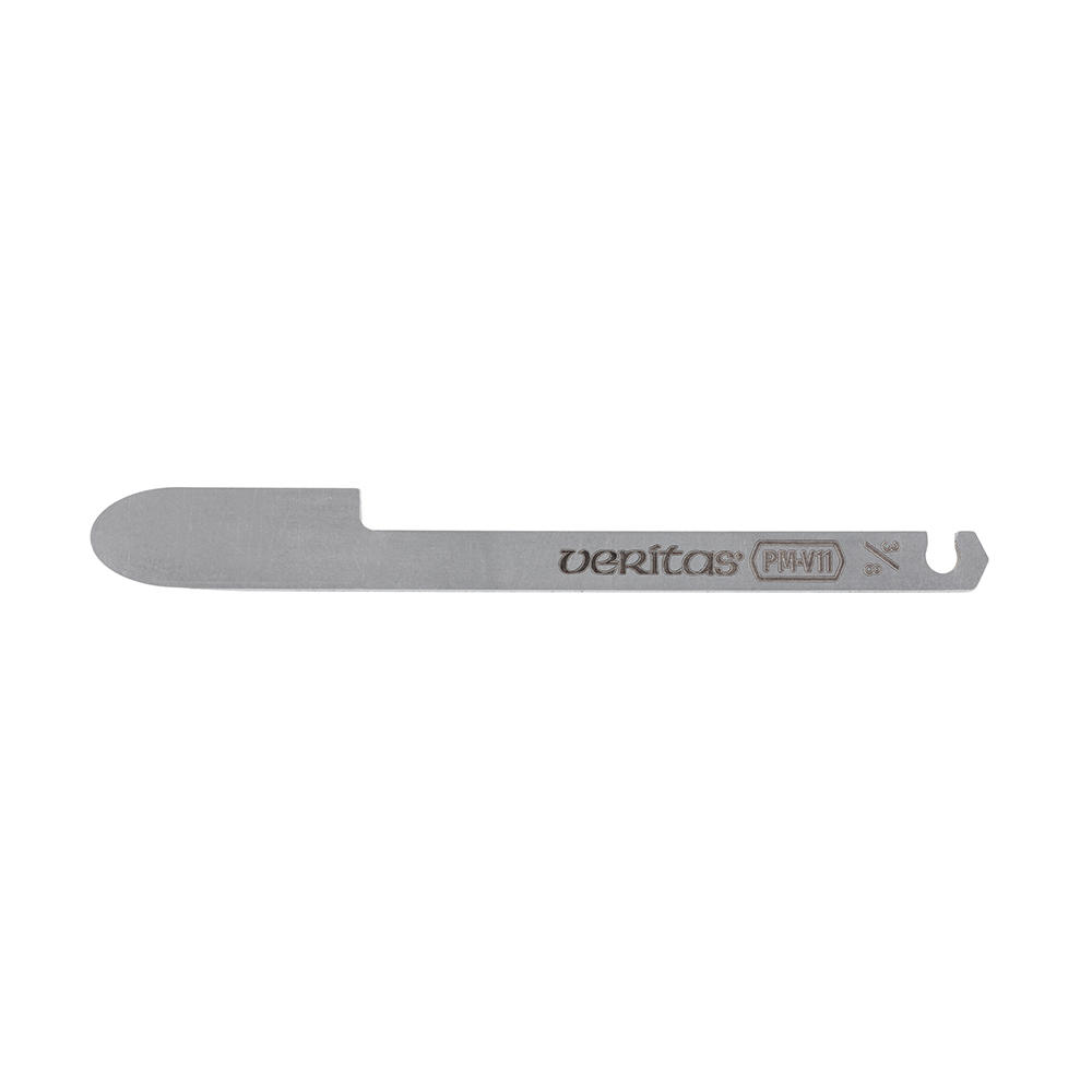 Fer à profiler pour rabot combiné Veritas®, elliptique, ⅜ pouce, PM-V11