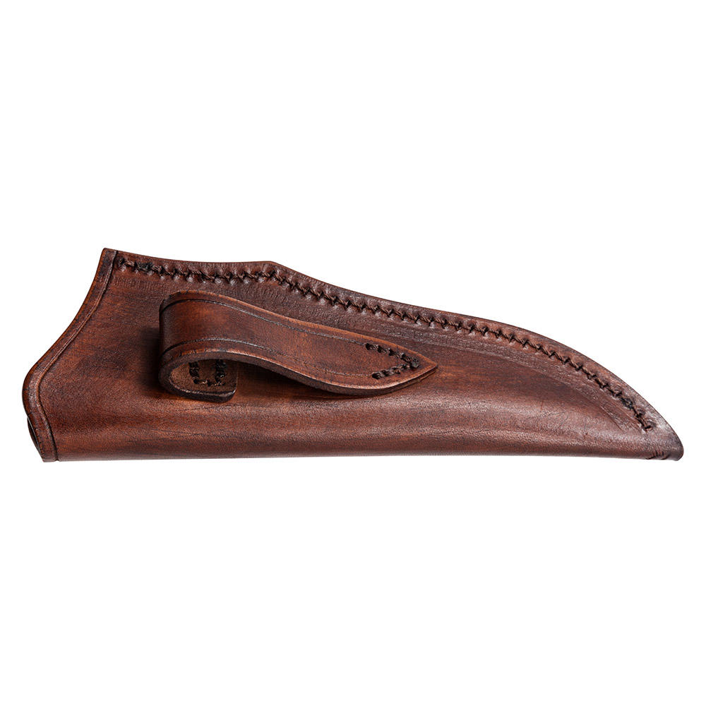 Étui en cuir pour couteau de chasse