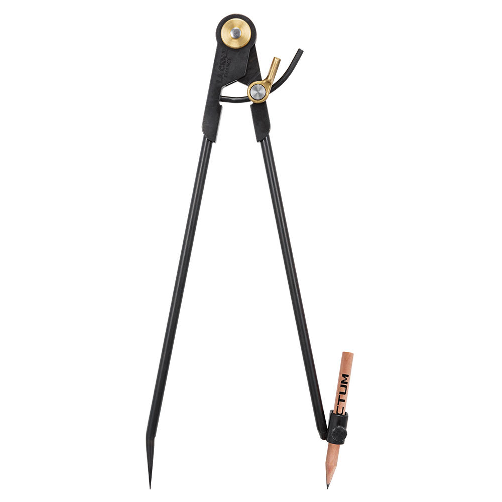 Compasso ad arco »L’Arc«, 310 mm con supporto matita