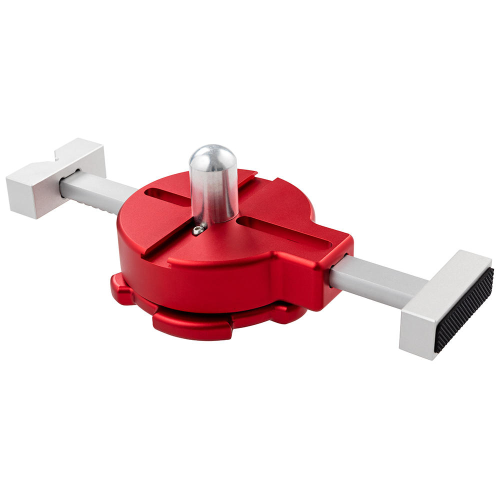 Système de serrage pour établi avec disque d'ajustage