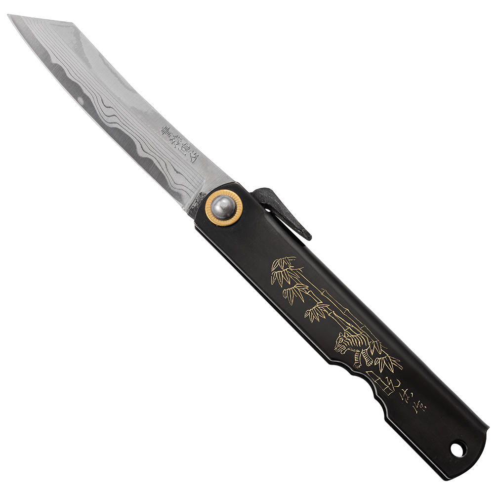 Higonokami Suminagashi, Black, Small