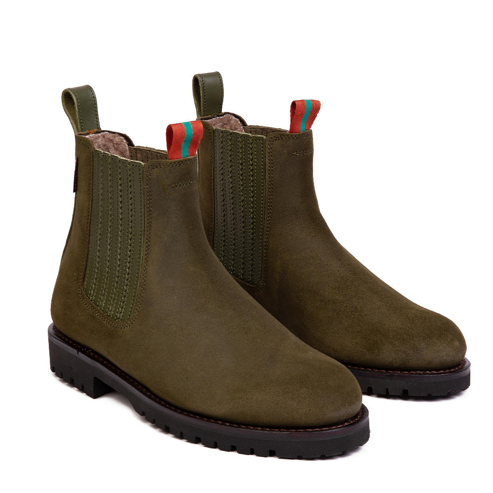 Penelope Chilvers Damen Chelsea Boot Oskar, Woll-Futter