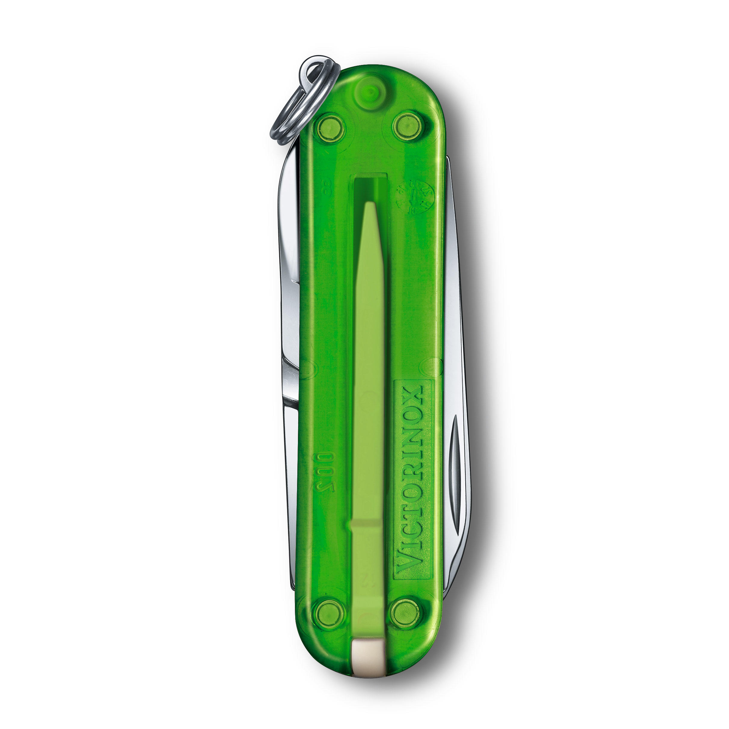 Couteau de poche Victorinox® » Classic SD «, vert transparent