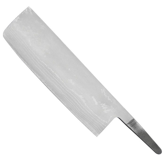 Damascus Blade Blank, 15 Layers, Usuba