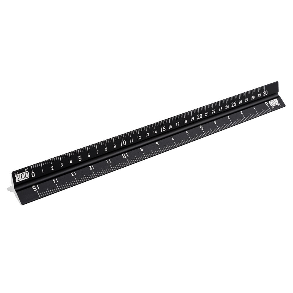 Règle triangulaire Shinwa®, aluminium, 150 mm