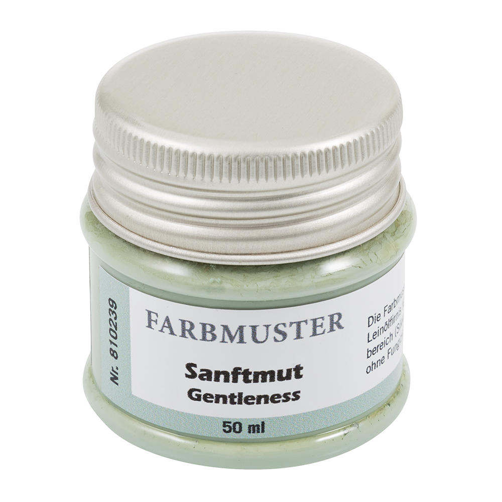 Colour Sample for Linseed Oil Paints, Gentleness