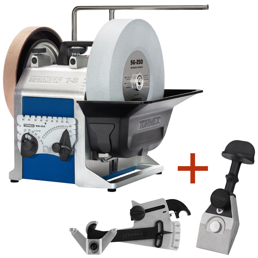 OFFRE : Tormek® T-8 Original incl. KJ-45 et régleur d'angle pour couteaux KS-123