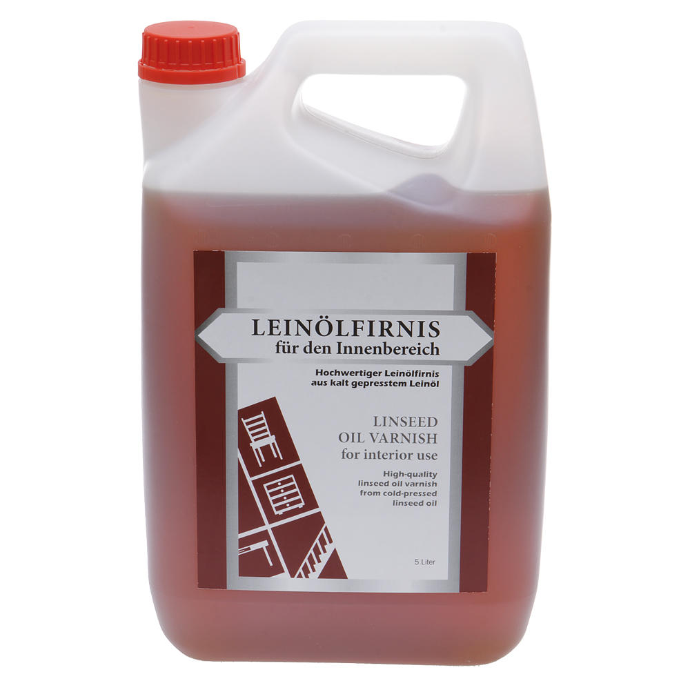 Vernis à l'huile de lin pour l'intérieur, 5 l