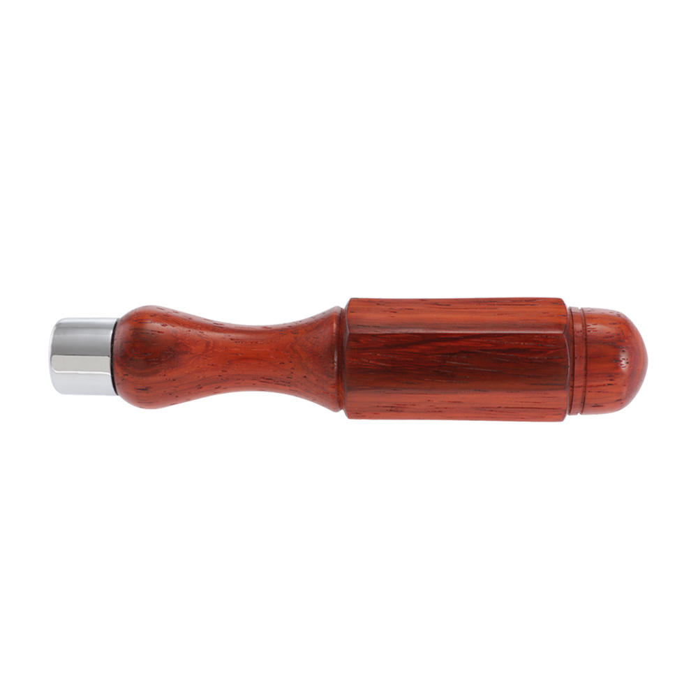 Precious Wood Handle, Octagonal-shaped Design, Ferrule Diameter 18 mm