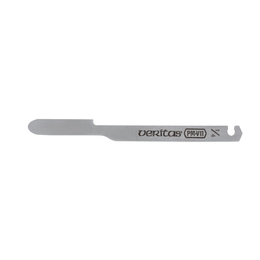 Fer à profiler pour rabot combiné Veritas®, elliptique, ¼ pouce, PM-V11