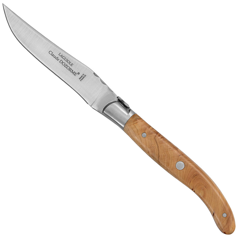 Laguiole Steak- und Tafelmesser, Wacholder, Satz, 4-teilig