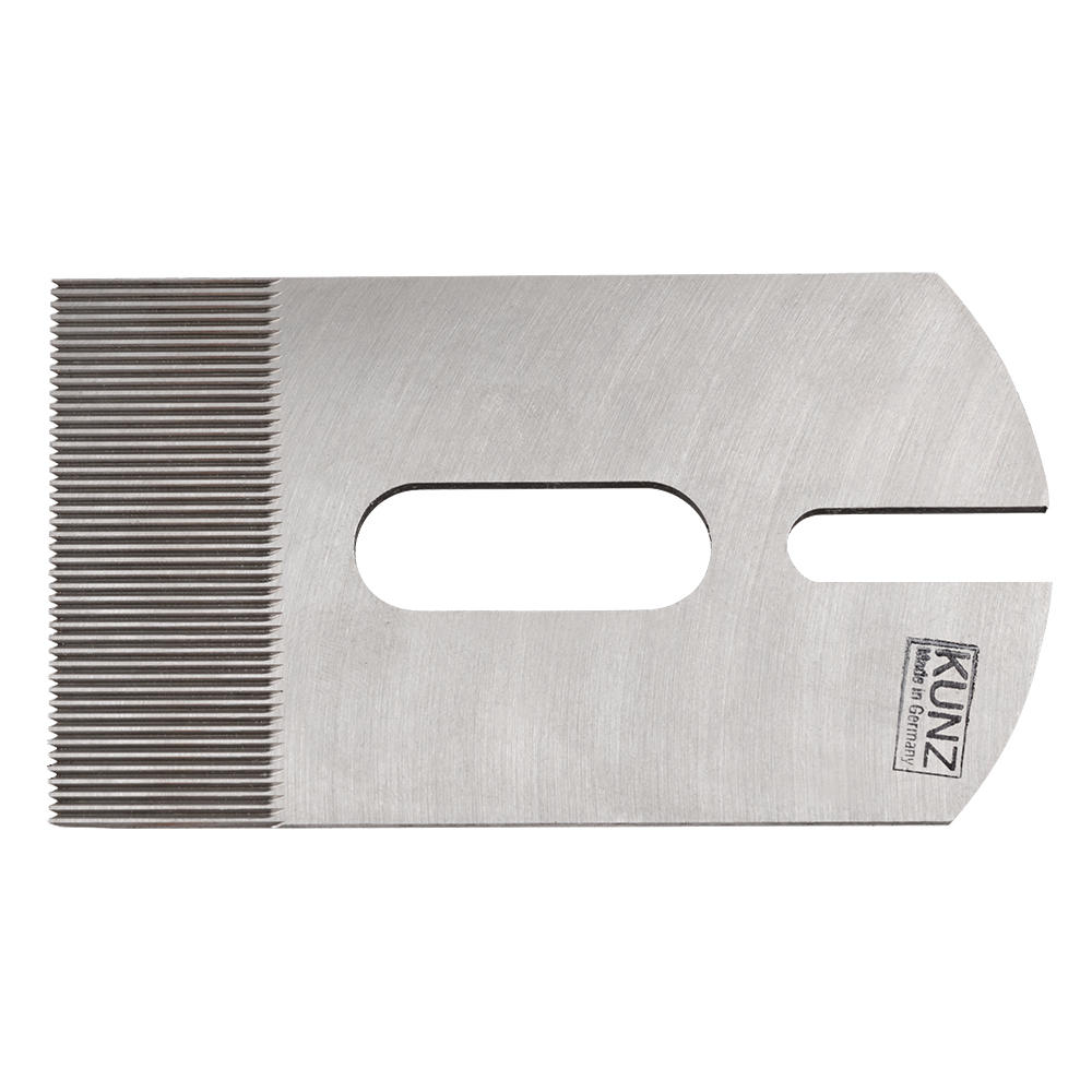 Fer dentelé pour varlope Kunz® Plus N° 6, N° 7
