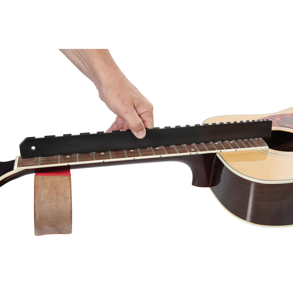 Règle droite pour touche, dentelée, guitare