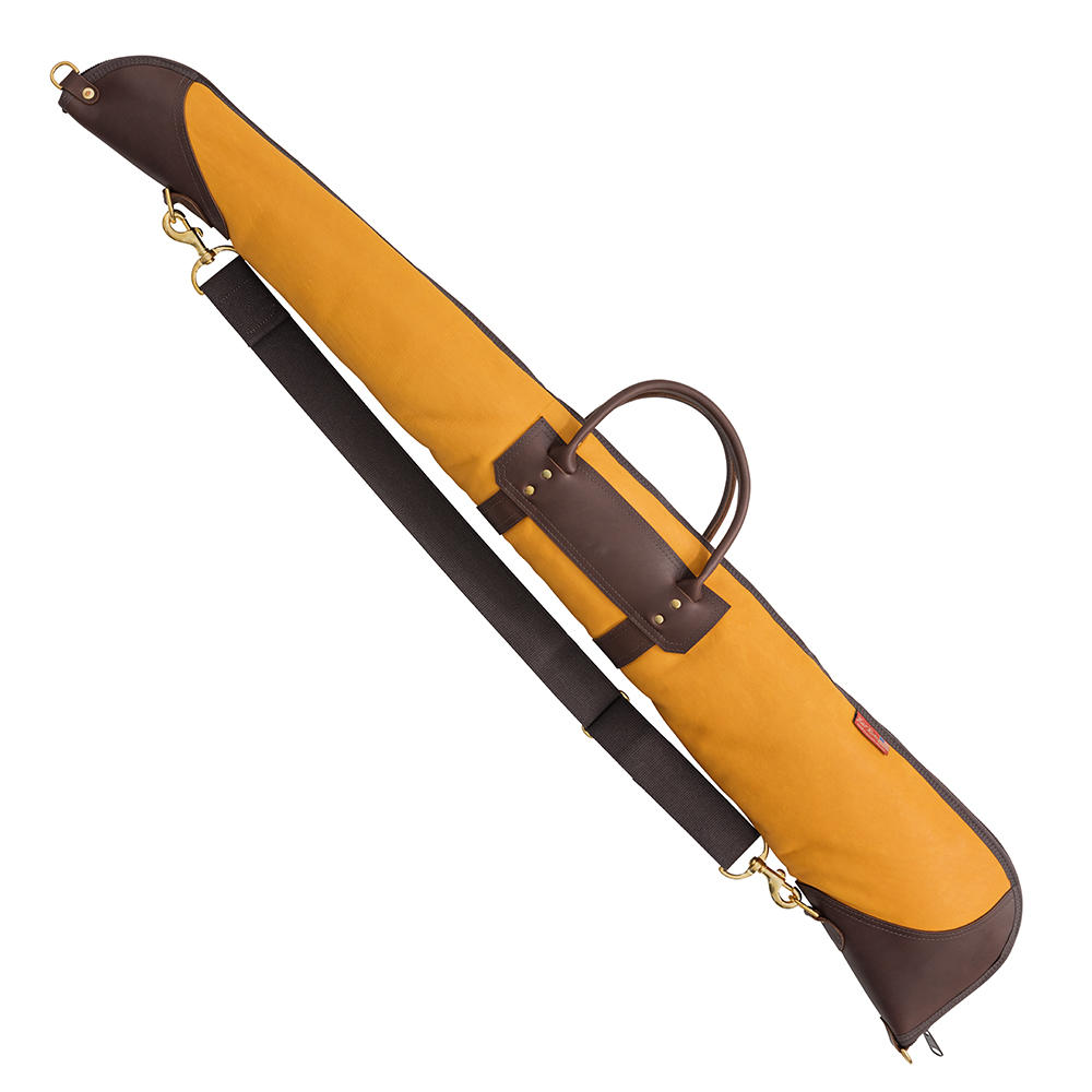 Fourreau pour fusil Frost River, cuir de cerf, tenné, taille 120 cm