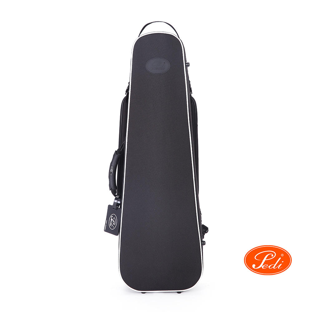 Pedi® Kofferetui Modell P100, Violin 4/4, reflektierend, schwarz